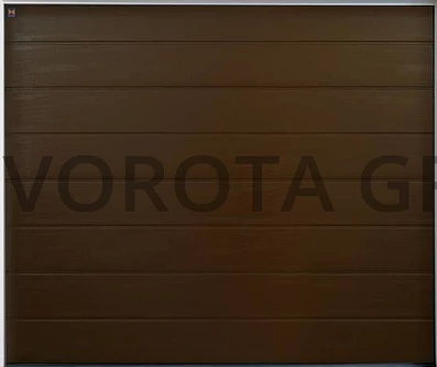 Гаражные ворота Hormann коричневого цвета 2200x2200