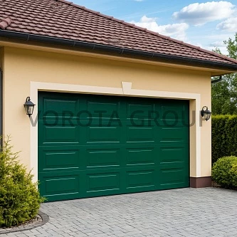 Секционные ворота zaiger classic eco 3500*3500